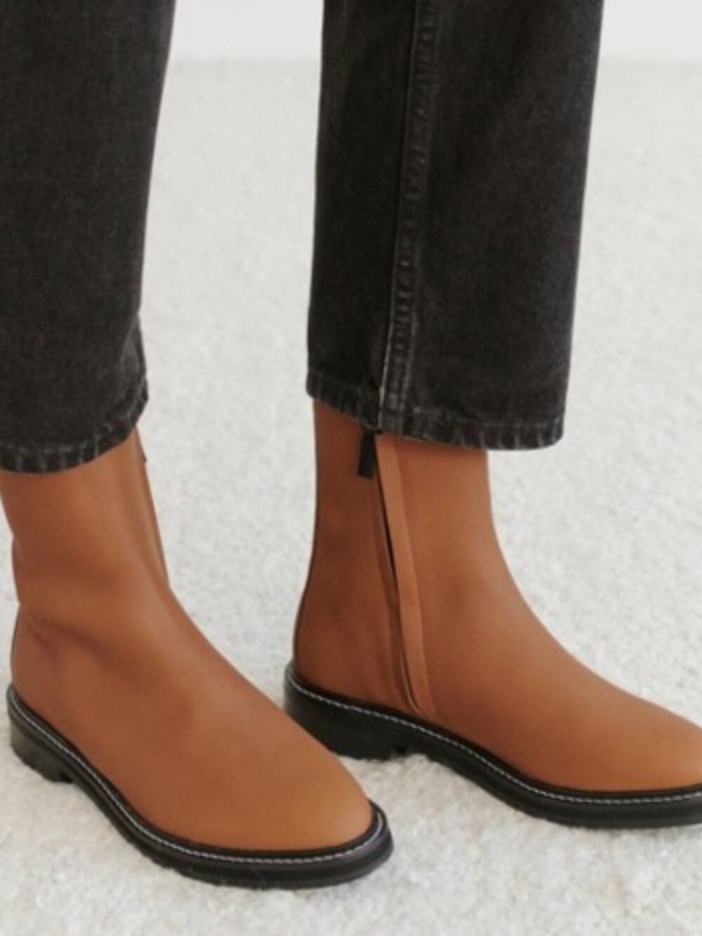 NEW Jenni Kayne Blake Ankle Boot in Saddle 38